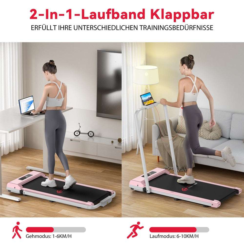 Laufband C1, Tempo 1-10KM/H, 5 % Manuelle Steigung