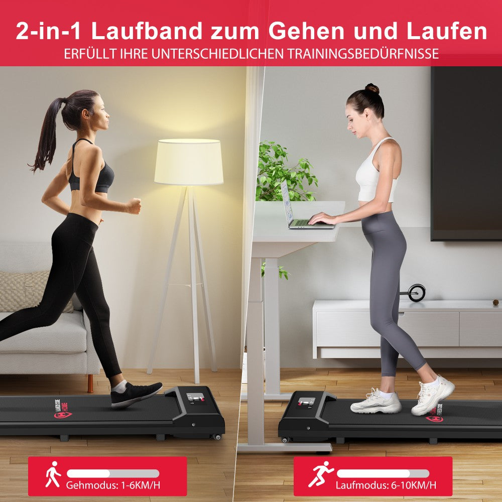 Laufband C1, Tempo 1-10KM/H, 5 % Manuelle Steigung