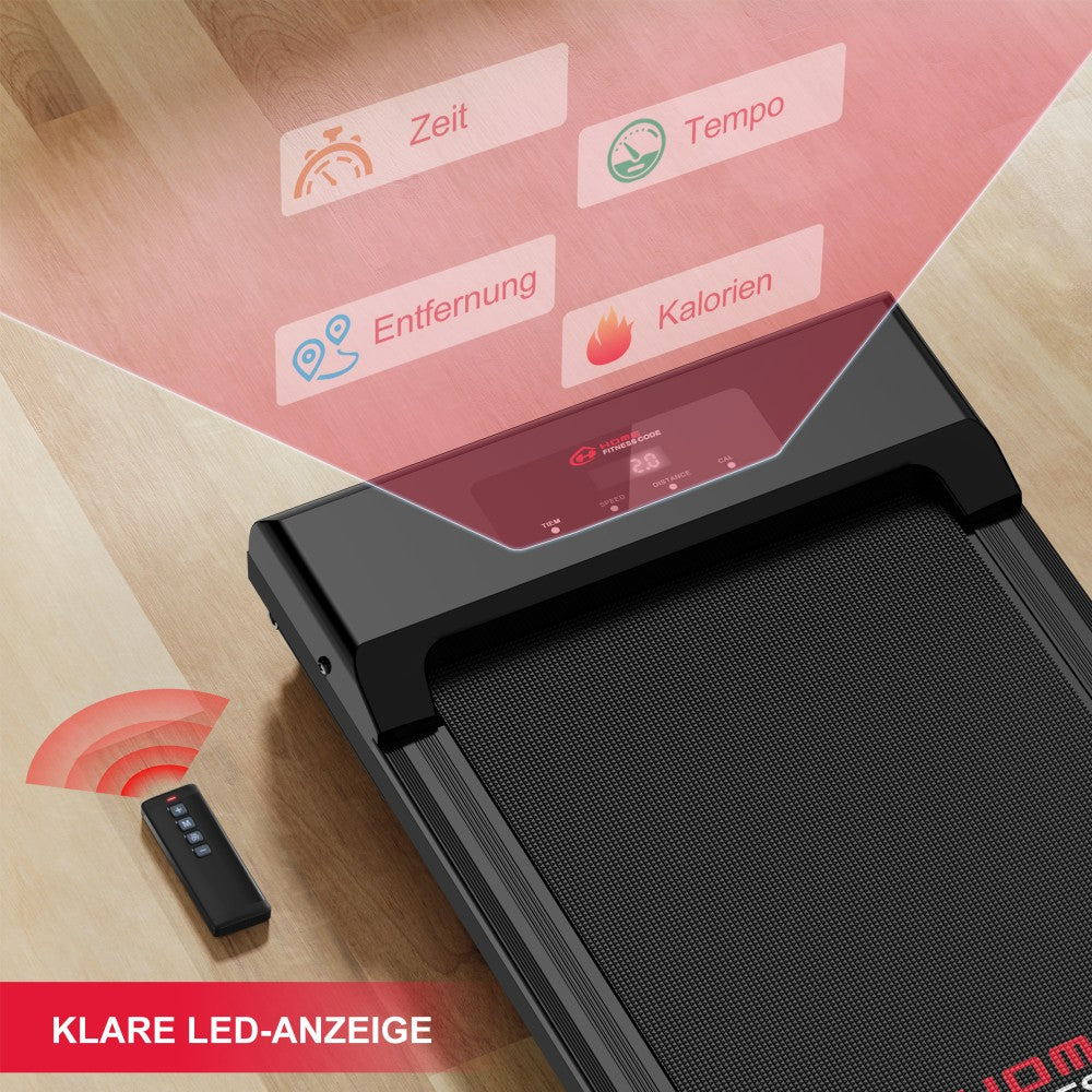 Laufband C1, Tempo 1-10KM/H, 5 % Manuelle Steigung