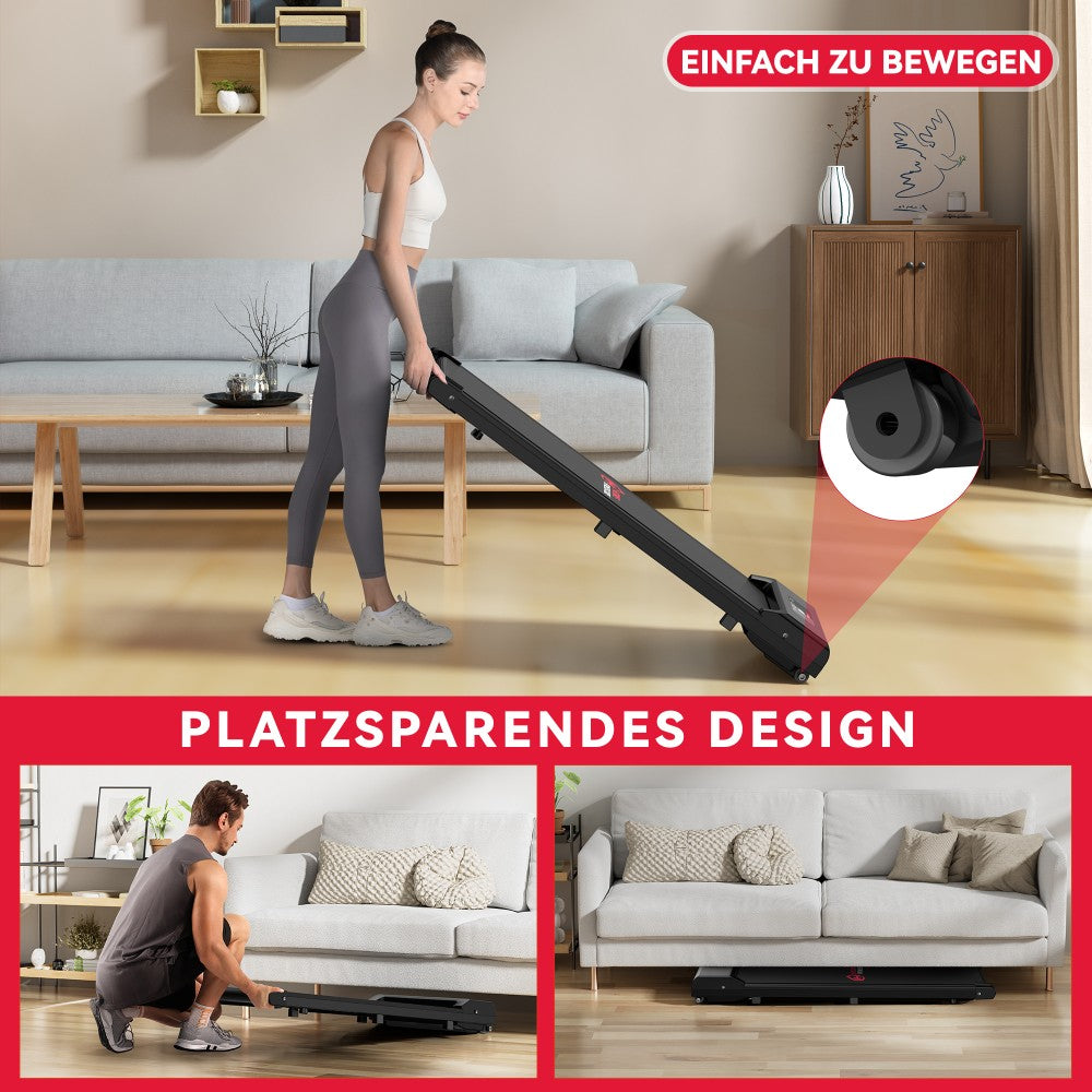 Laufband C1, Tempo 1-10KM/H, 5 % Manuelle Steigung