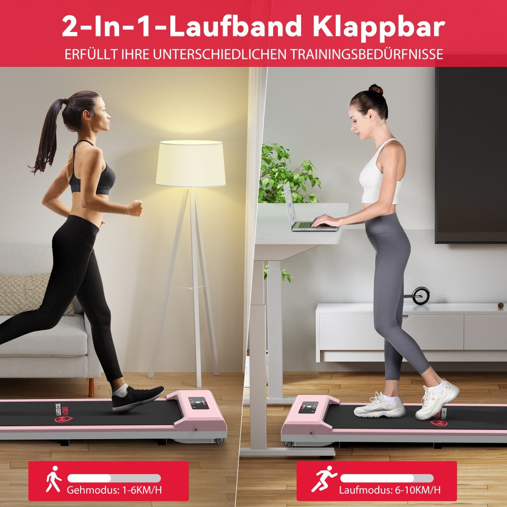 Laufband C1, Tempo 1-10KM/H, 5 % Manuelle Steigung