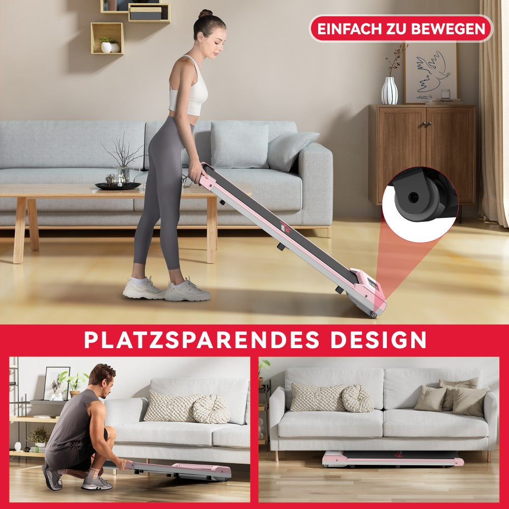 Laufband C1, Tempo 1-10KM/H, 5 % Manuelle Steigung