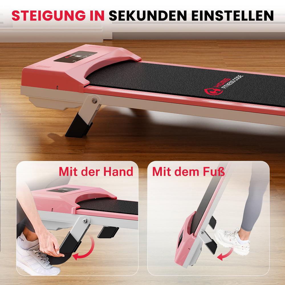 Laufband C1, Tempo 1-10KM/H, 5 % Manuelle Steigung