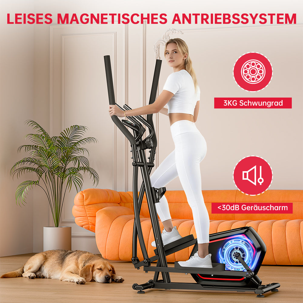 Ellipsentrainer E200, 16-Stufiger Magnetwiderstand