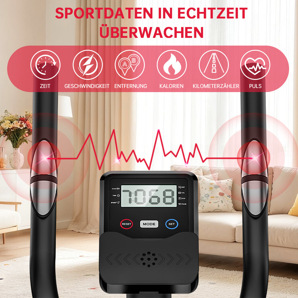 Ellipsentrainer E200, 16-Stufiger Magnetwiderstand