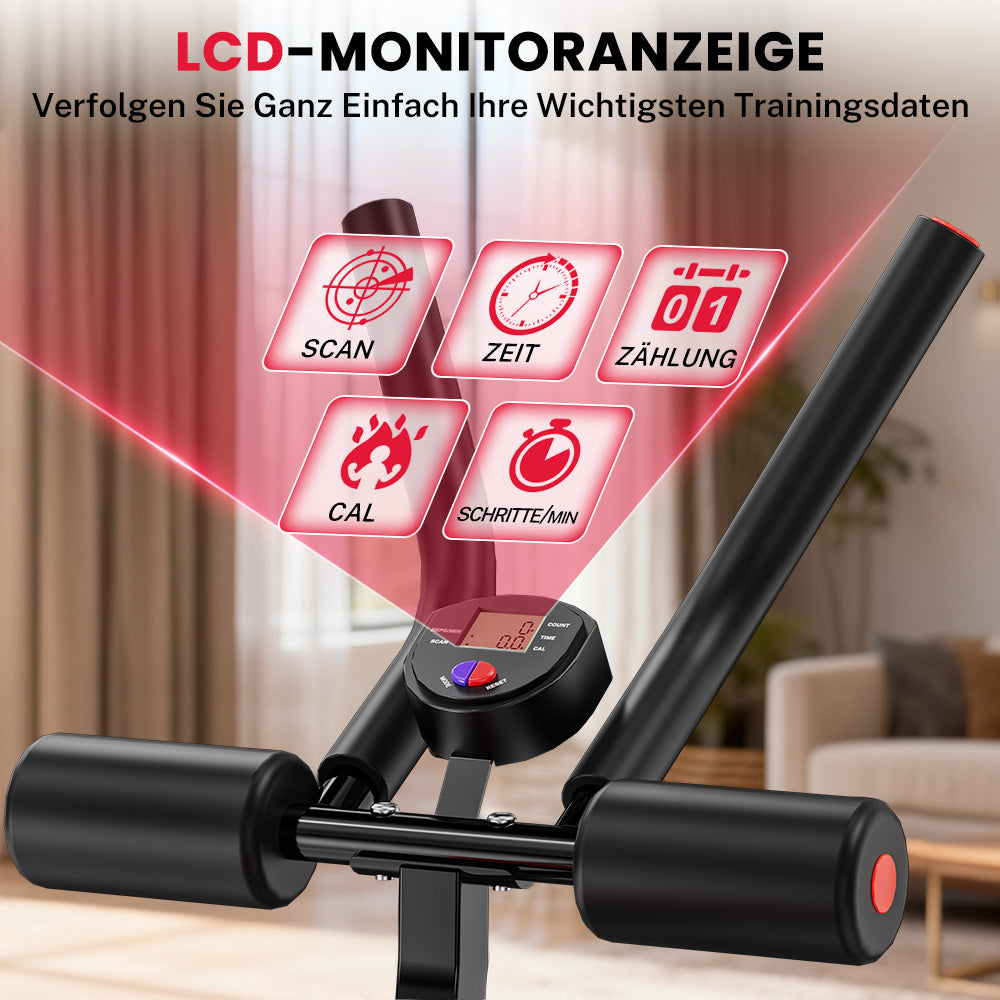 Faltbarer Bauchmuskeltrainer