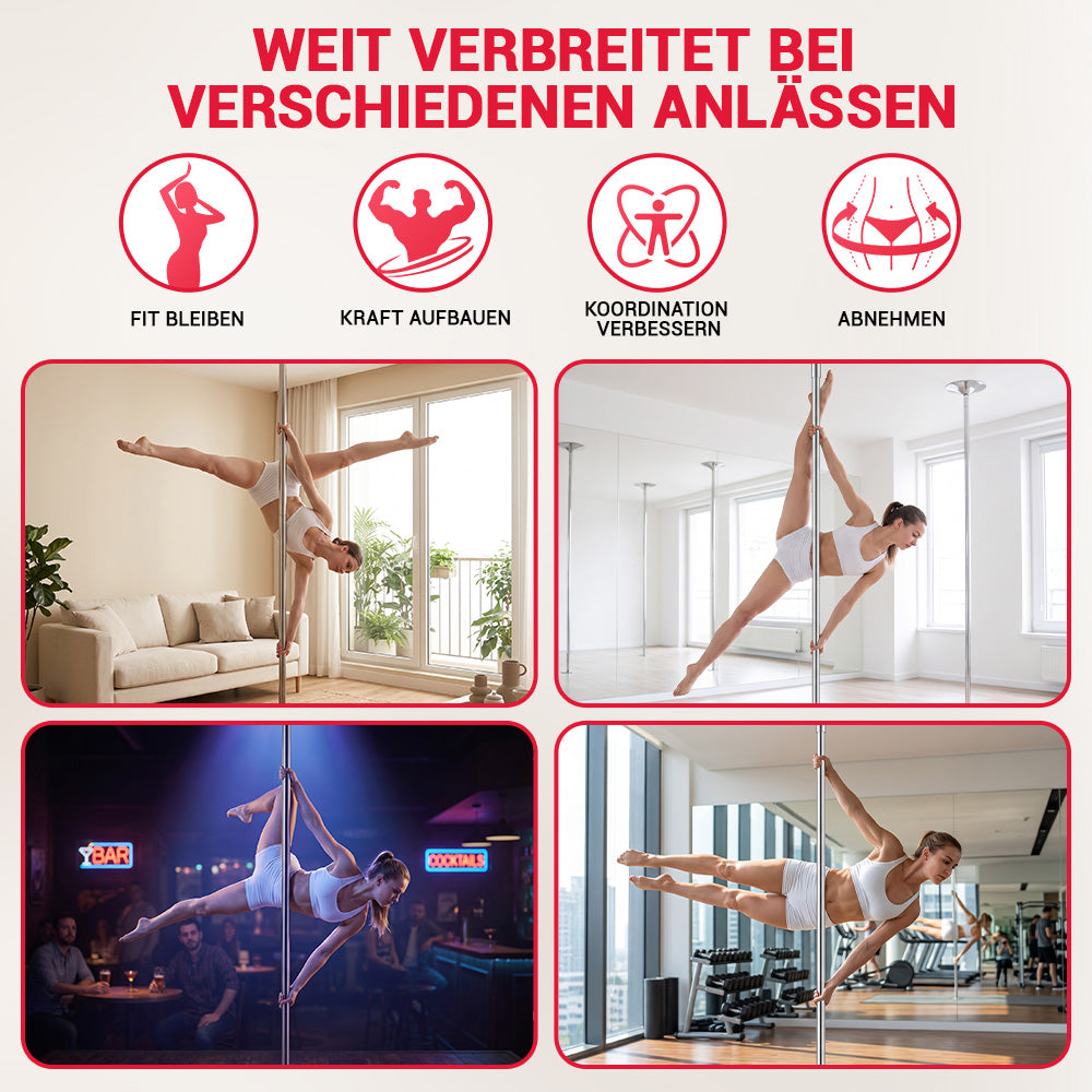 Höhenverstellbare Turnstange für Fitness