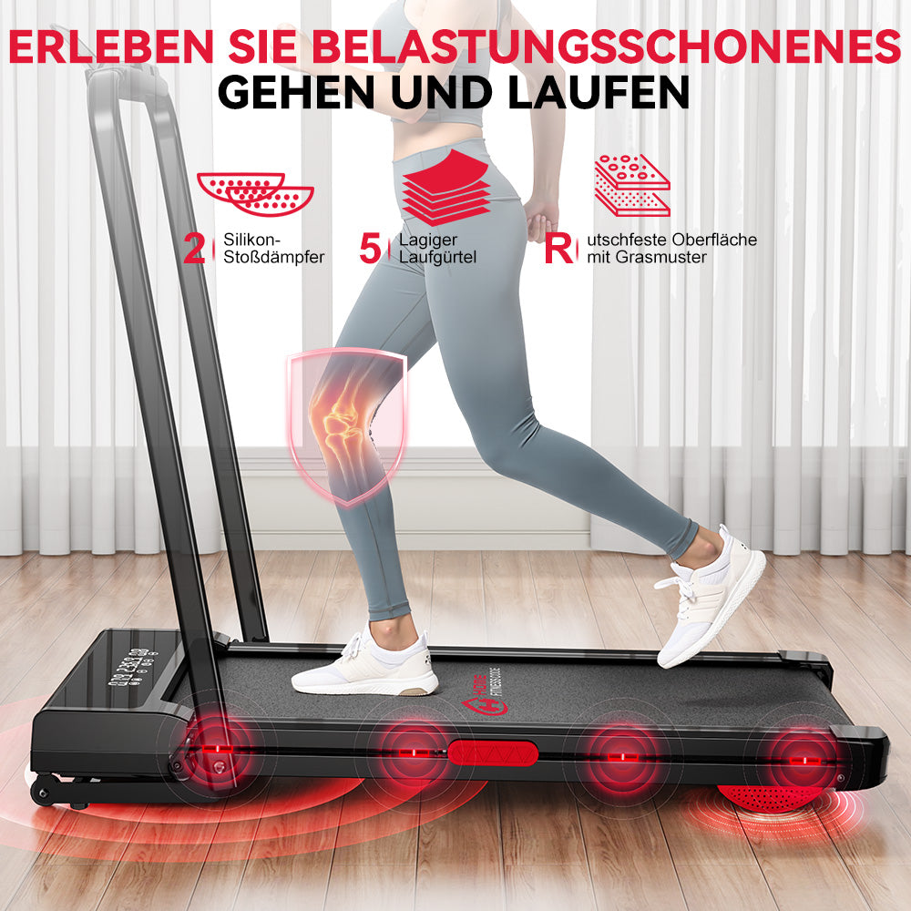 Klappbares Laufband Y3 mit Bürstenlosem Motor, 12 % Automatische Steigung