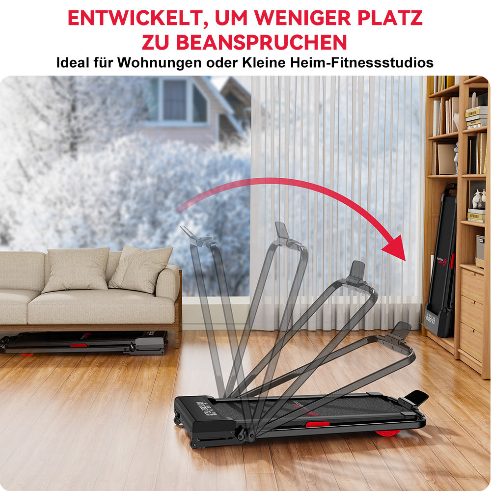 Klappbares Laufband Y3 mit Bürstenlosem Motor, 12 % Automatische Steigung
