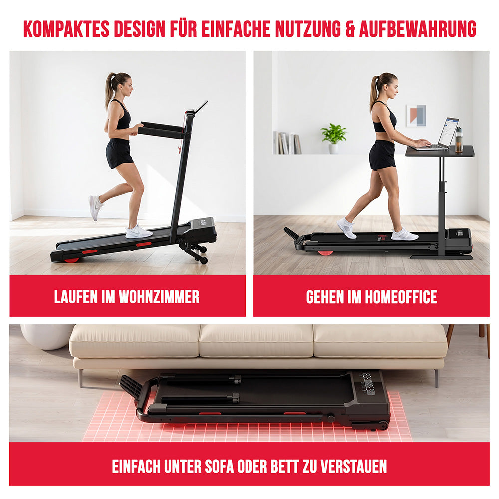 Laufband Y5 mit Bürstenlosem Motor, 0 % - 15 % Automatische Steigung