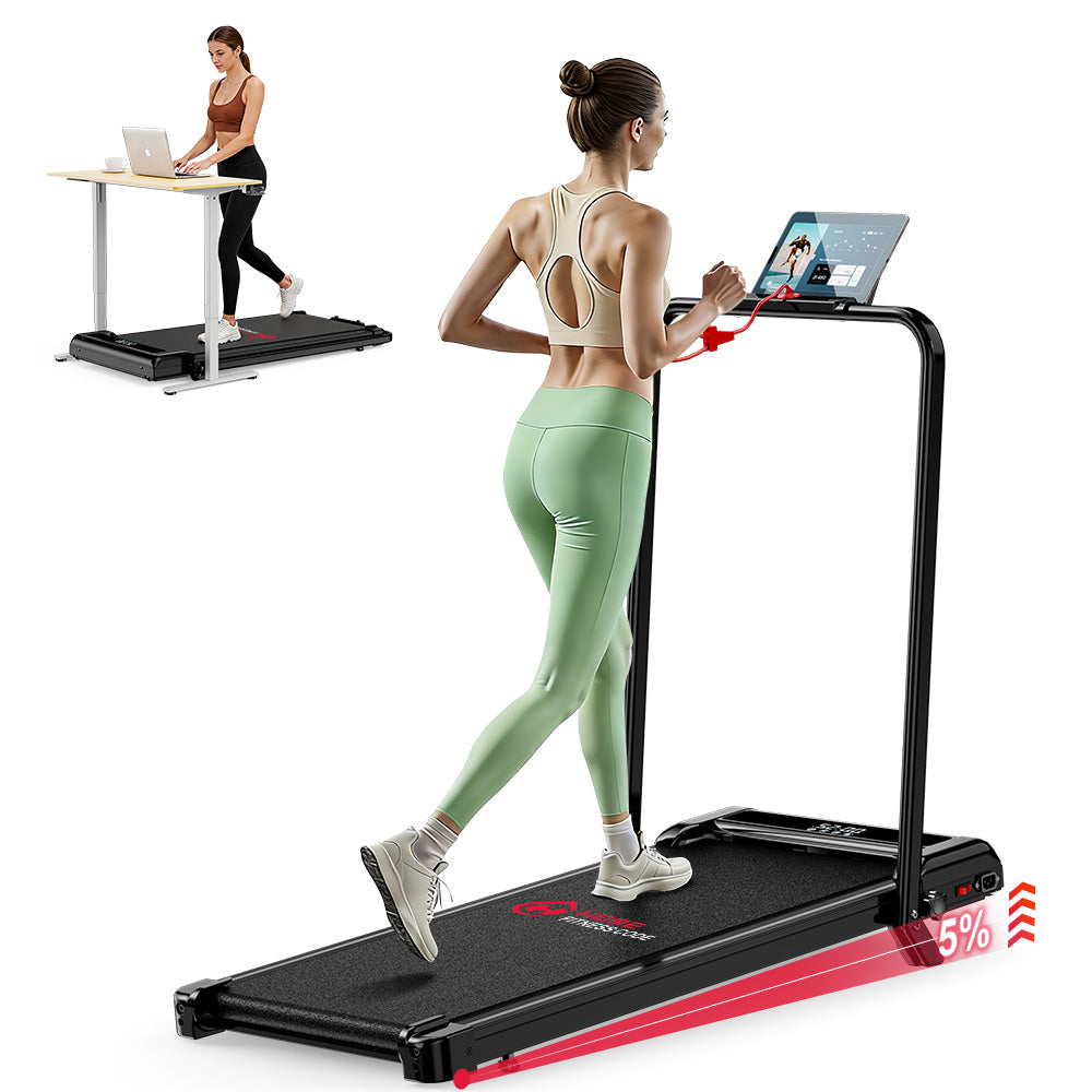 Laufband Z3 mit Bürstenlosem Motor, Tempo 1-6KM/H, 5 % Manuelle Steigung