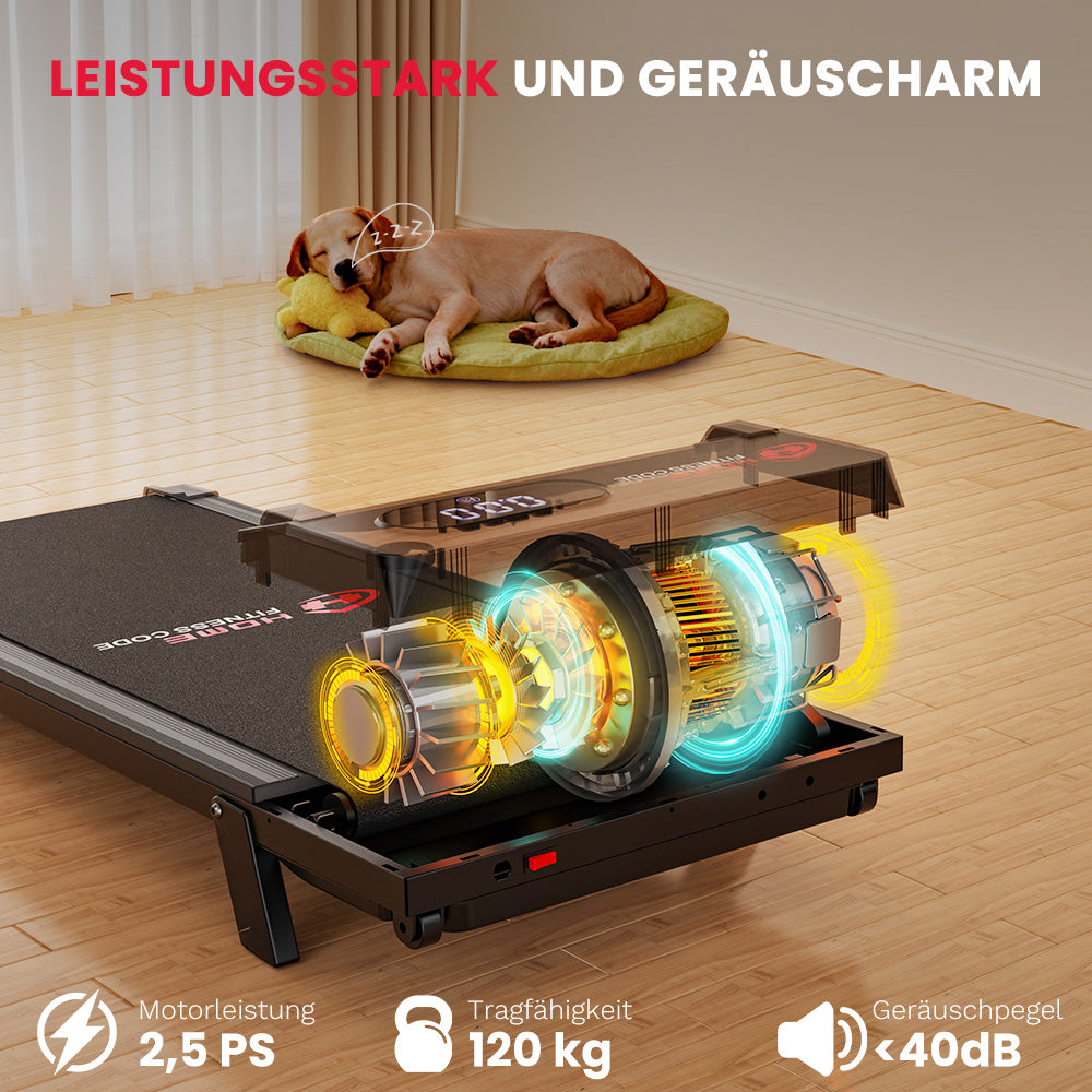 Laufband T7, Tempo 1-6KM/H, 5 % Manuelle Steigung