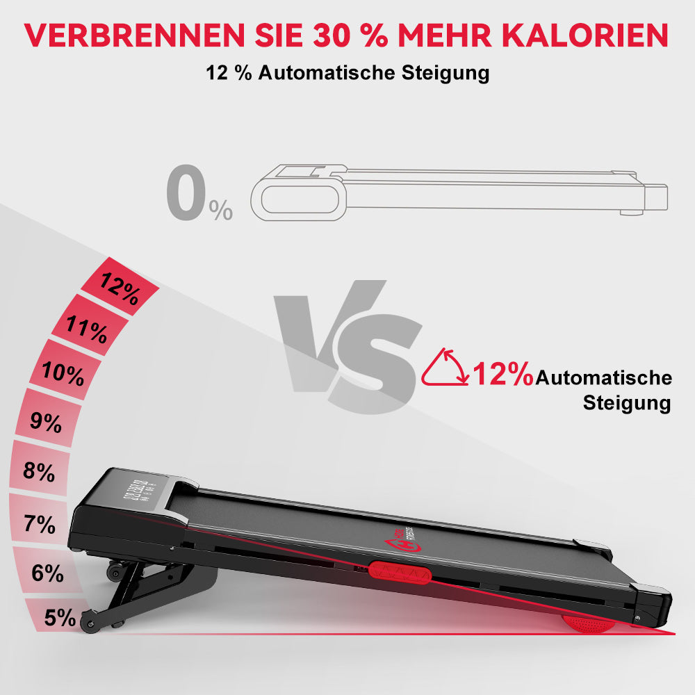 Laufband Y3 mit Bürstenlosem Motor, 12 % Automatische Steigung