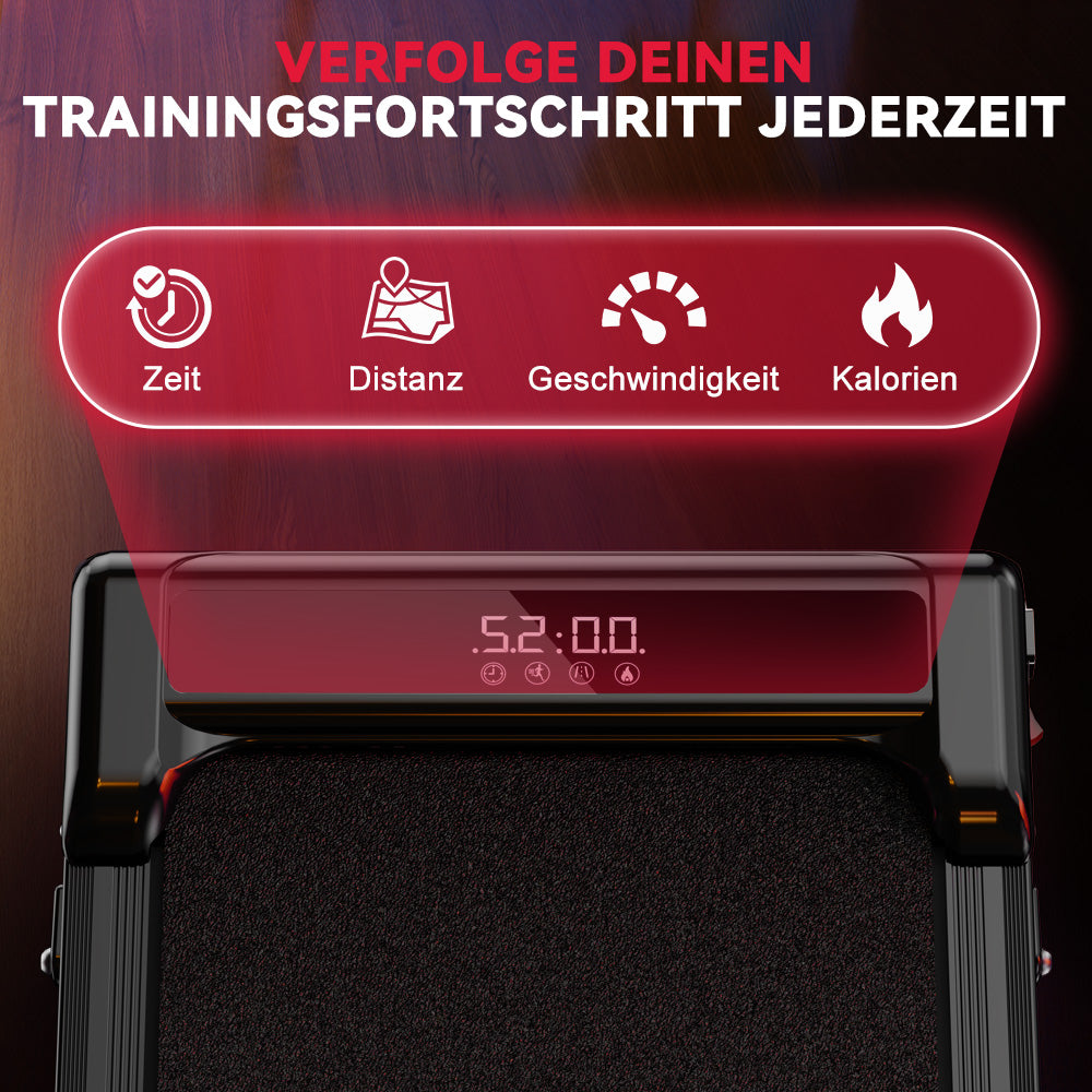 Laufband Z3 mit Bürstenlosem Motor, Tempo 1-6KM/H, 5 % Manuelle Steigung