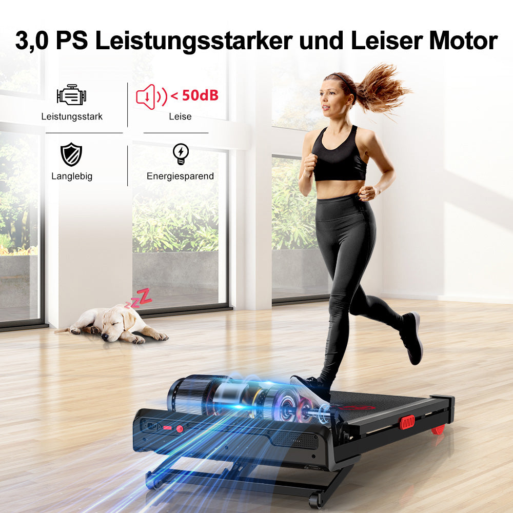 Laufband Y1 mit 0-12 % Automatischer Steigung, Geschwindigkeit 1-10KM/H