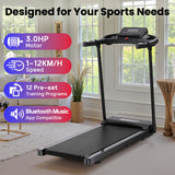 Klappbares Laufband A2, 1–12 KM/H, Bluetooth-Musik und APP-kompatibel