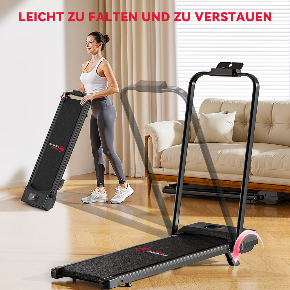 Klappbares Laufband C1, Tempo 1-10KM/H, 5 % Manuelle Steigung