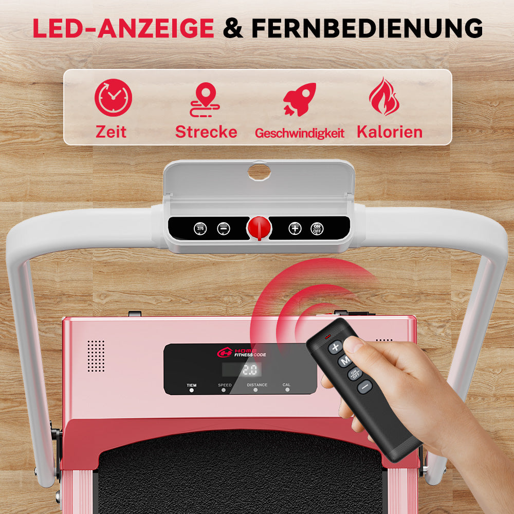 Klappbares Laufband C1, Tempo 1-10KM/H, 5 % Manuelle Steigung