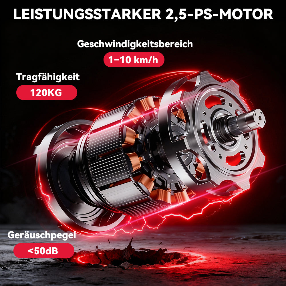 Laufband C1, Tempo 1-10KM/H, 5 % Manuelle Steigung