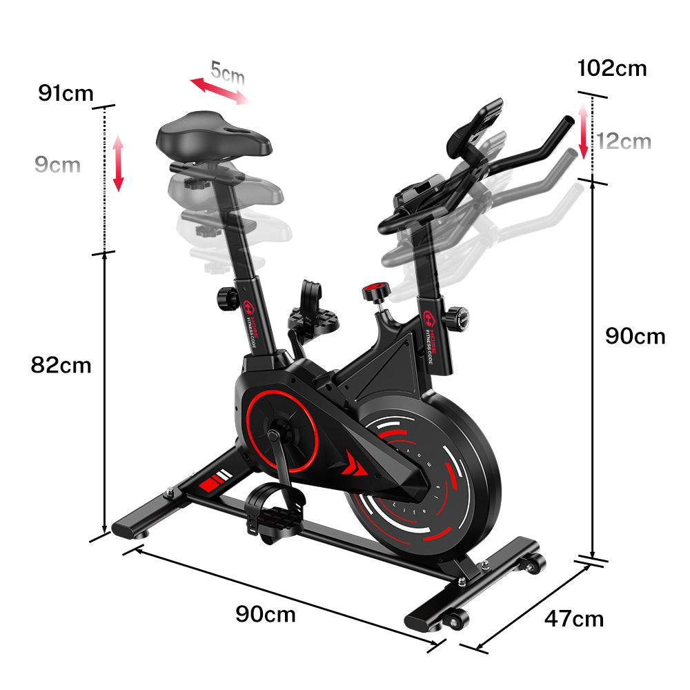 Stationärer Heimtrainer C1, Schwungrad 6KG