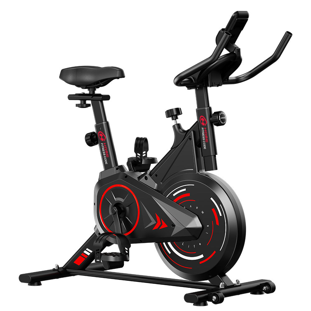 Heimtrainer mit Einstellbarem Widerstand, 6 kg Schwungrad Indoor-Fitnessfahrrad — Bild 2
