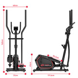 Ellipsentrainer E200, 16-Stufiger Magnetwiderstand