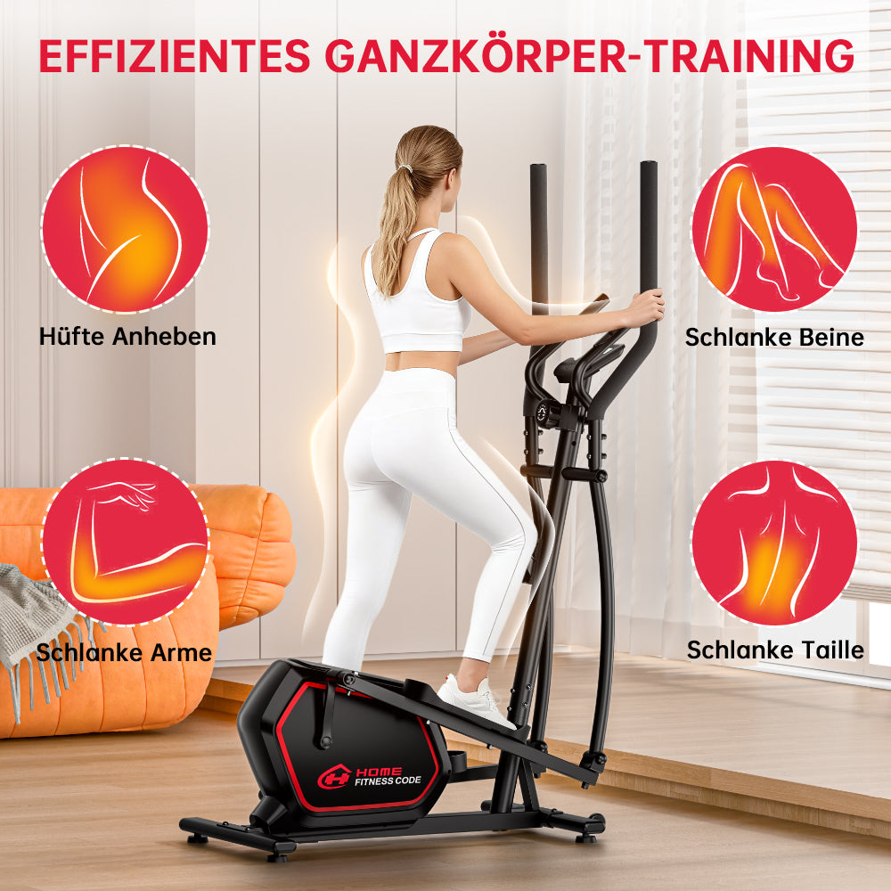 Ellipsentrainer E200, 16-Stufiger Magnetwiderstand