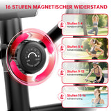 Ellipsentrainer E200, 16-Stufiger Magnetwiderstand