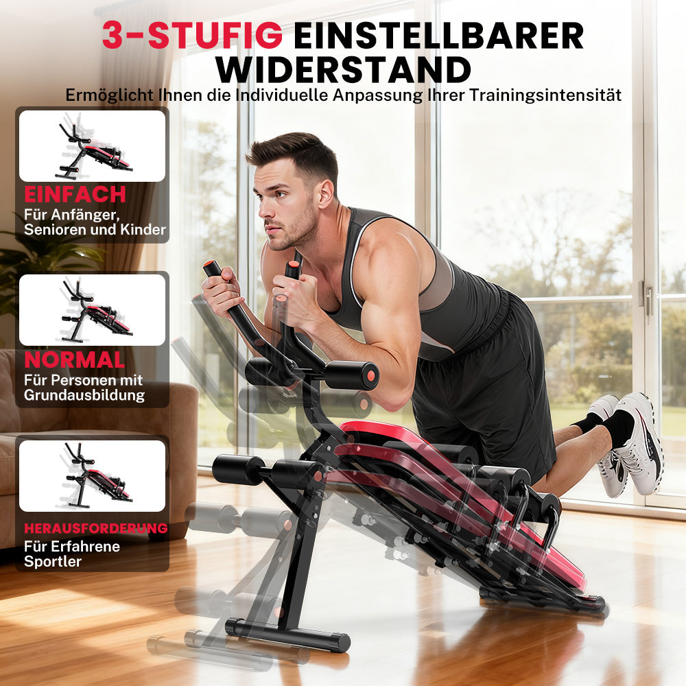 Faltbarer Bauchmuskeltrainer