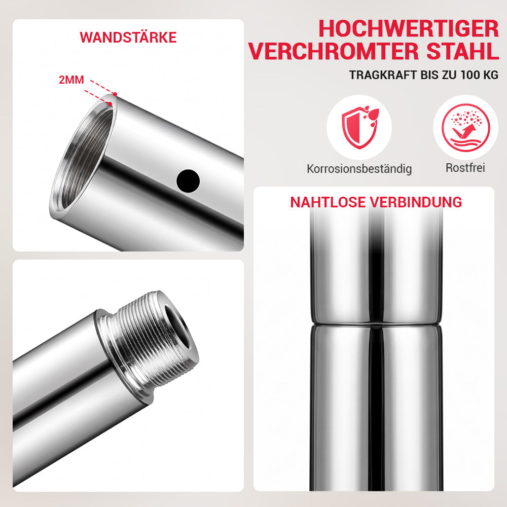 Höhenverstellbare Turnstange für Fitness