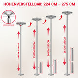 Höhenverstellbare Turnstange für Fitness