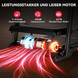 Klappbares Laufband Q5 mit Steigung, Bürstenlosem Motor, Geschwindigkeit 1–12 Km/H