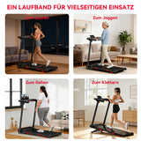 Klappbares Laufband Q5 mit Steigung, Bürstenlosem Motor, Geschwindigkeit 1–12 Km/H