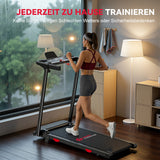 Klappbares Laufband Q5 mit Steigung, Bürstenlosem Motor, Geschwindigkeit 1–12 Km/H