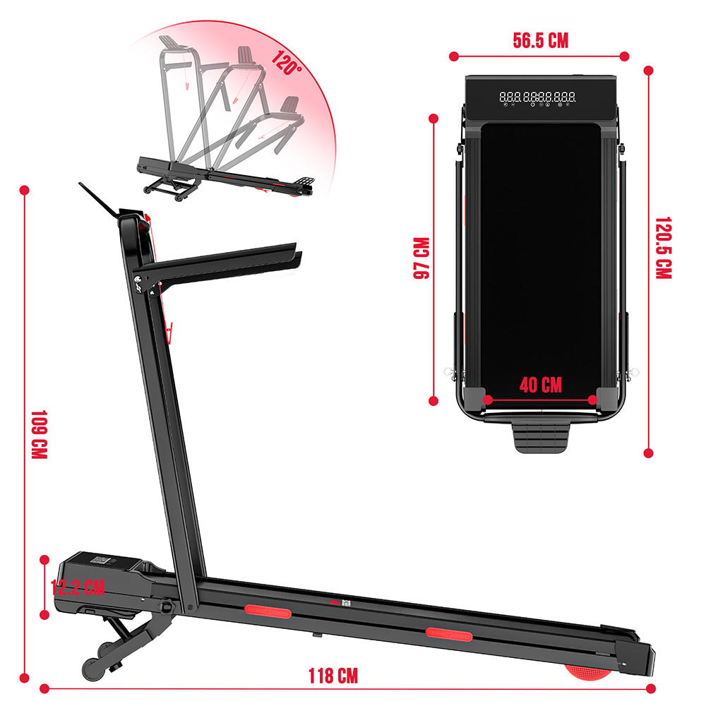 Laufband Y5 mit Bürstenlosem Motor, 0 % - 15 % Automatische Steigung