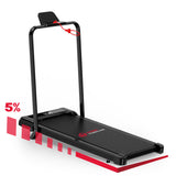 Laufband Z3 mit Bürstenlosem Motor, Tempo 1-6KM/H, 5 % Manuelle Steigung