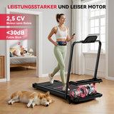 Laufband Z3 mit Bürstenlosem Motor, Tempo 1-6KM/H, 5 % Manuelle Steigung