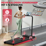 Laufband Z3 mit Bürstenlosem Motor, Tempo 1-6KM/H, 5 % Manuelle Steigung