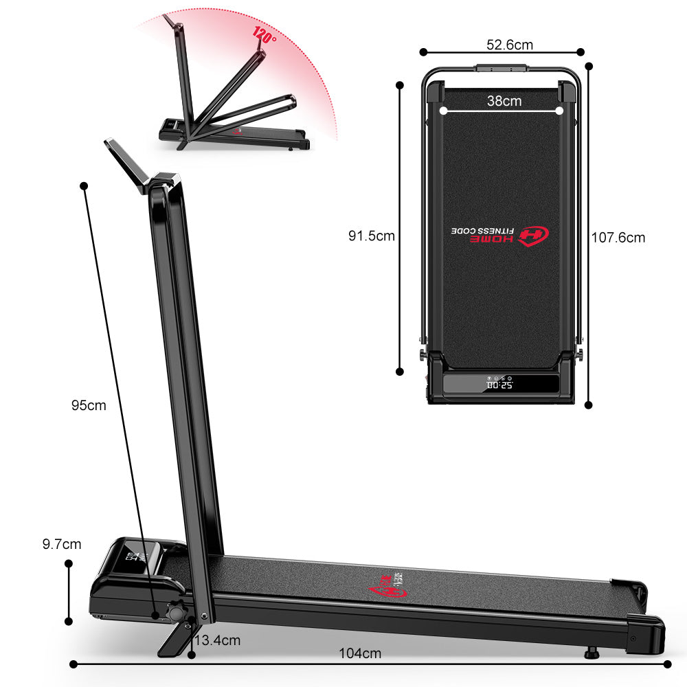 Laufband Z3 mit Bürstenlosem Motor, Tempo 1-6KM/H, 5 % Manuelle Steigung
