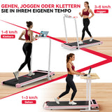 Laufband Z3 mit Bürstenlosem Motor, Tempo 1-6KM/H, 5 % Manuelle Steigung