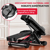 Hydraulischer Mini-Stepper mit Widerstandsbändern