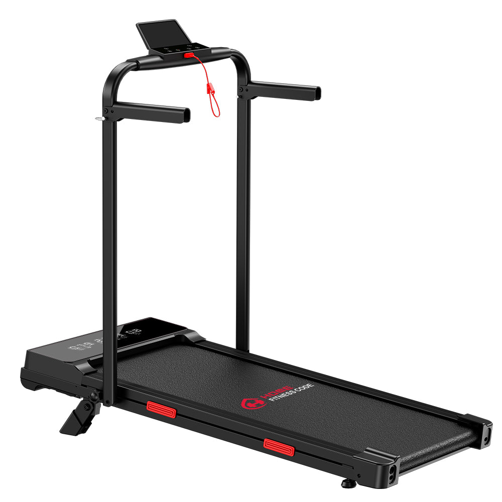 Klappbares Laufband Q2 Pro mit 5 % Manuelle Steigung, Geschwindigkeit 1–10 km/h (Neue Version)