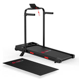 Klappbares Laufband Q2 Pro mit 5 % Manuelle Steigung, Geschwindigkeit 1–10 km/h (Neue Version)