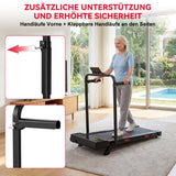 Klappbares Laufband Q2 Pro mit 5 % Manuelle Steigung, Geschwindigkeit 1–10 km/h (Neue Version)