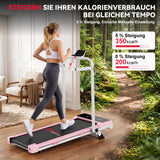 Klappbares Laufband Q2 Pro mit 5 % Manuelle Steigung, Geschwindigkeit 1–10 km/h (Neue Version)