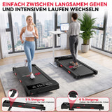 Laufband Q2 Pro mit 5 % Manuelle Steigung, Geschwindigkeit 1–10 km/h (Neue Version)