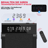 Laufband Q2 Pro mit 5 % Manuelle Steigung, Geschwindigkeit 1–10 km/h (Neue Version)