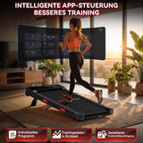 Laufband Q2 Pro mit 5 % Manuelle Steigung, Geschwindigkeit 1–10 km/h (Neue Version)