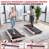 Laufband Q2 Pro mit 5 % Manuelle Steigung, Geschwindigkeit 1–10 km/h (Neue Version)
