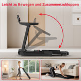 Klappbares Laufband Q8, 1-12 KM/H, 5% Manuelle Steigung